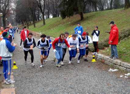 La partenza della prima frazione <i>(foto Bruno Costa)</i>