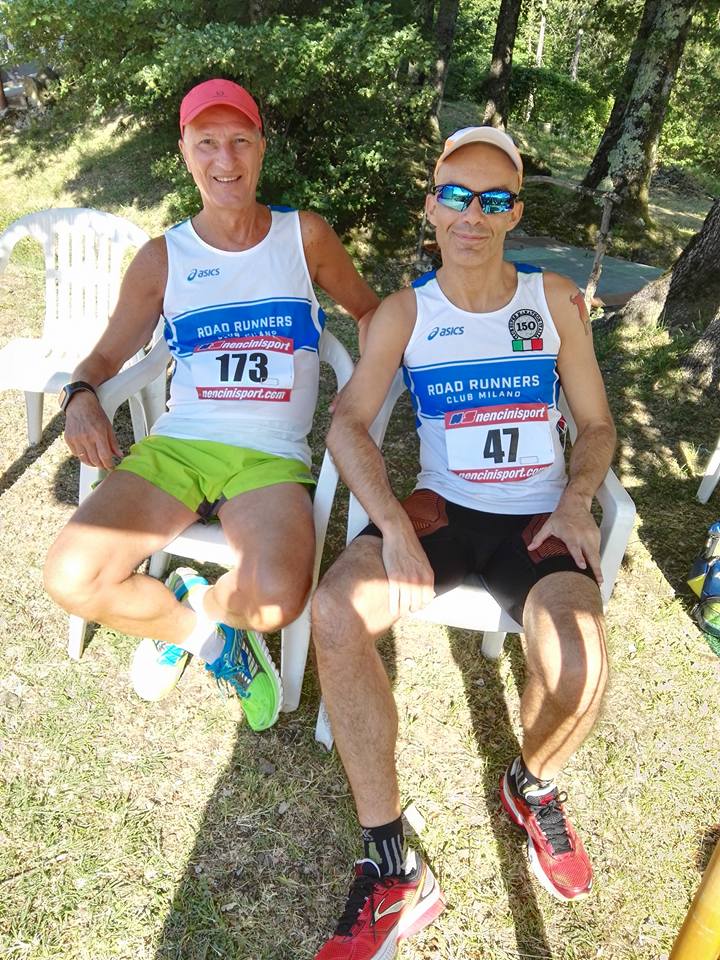 Daniel e Maurizio: i protagonisti Road della Maratona di Suviana..