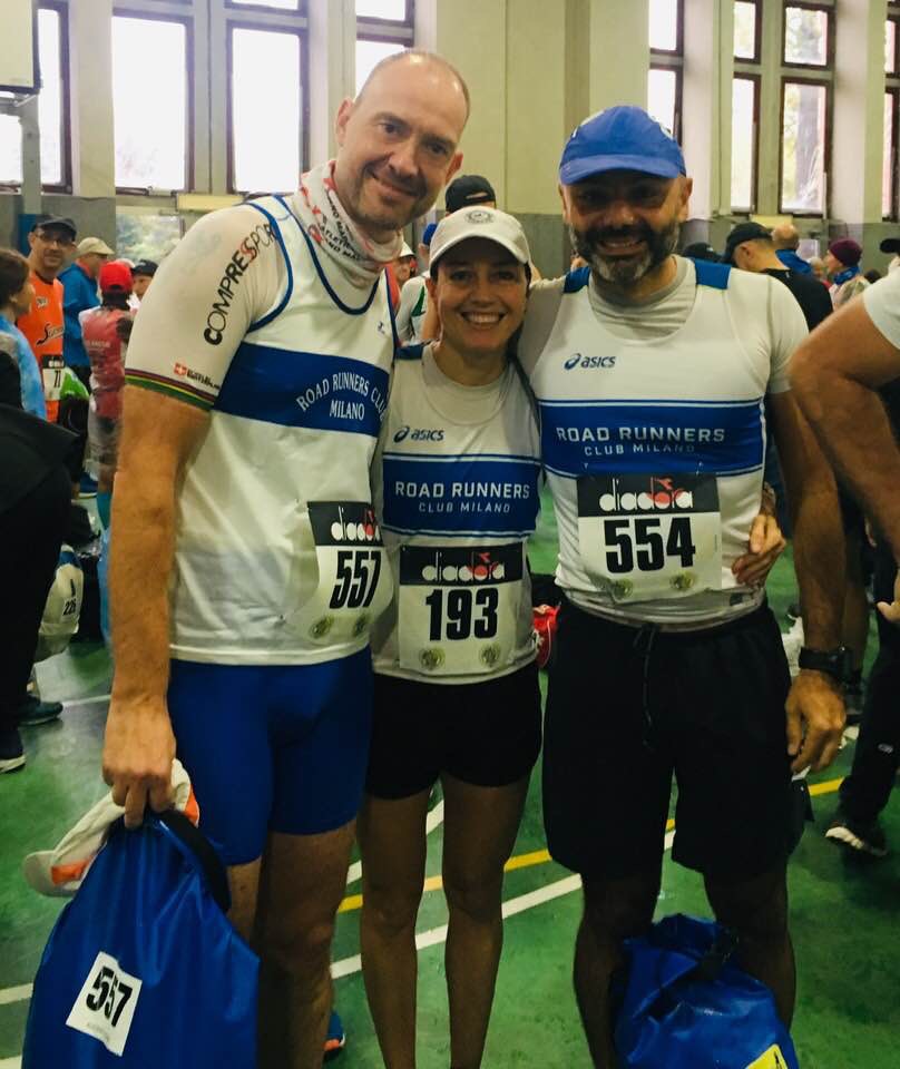 Non solo triathlon..ecco Mario, Simona e Gian che iniziano la preparazione Ironman per Cervia 2019 con un bel 10k al Montestella!
