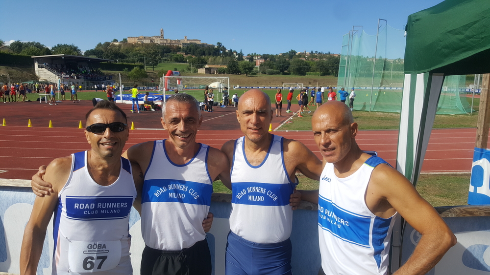 La nostra fortissima (ieri forte ah ah) 4x400!