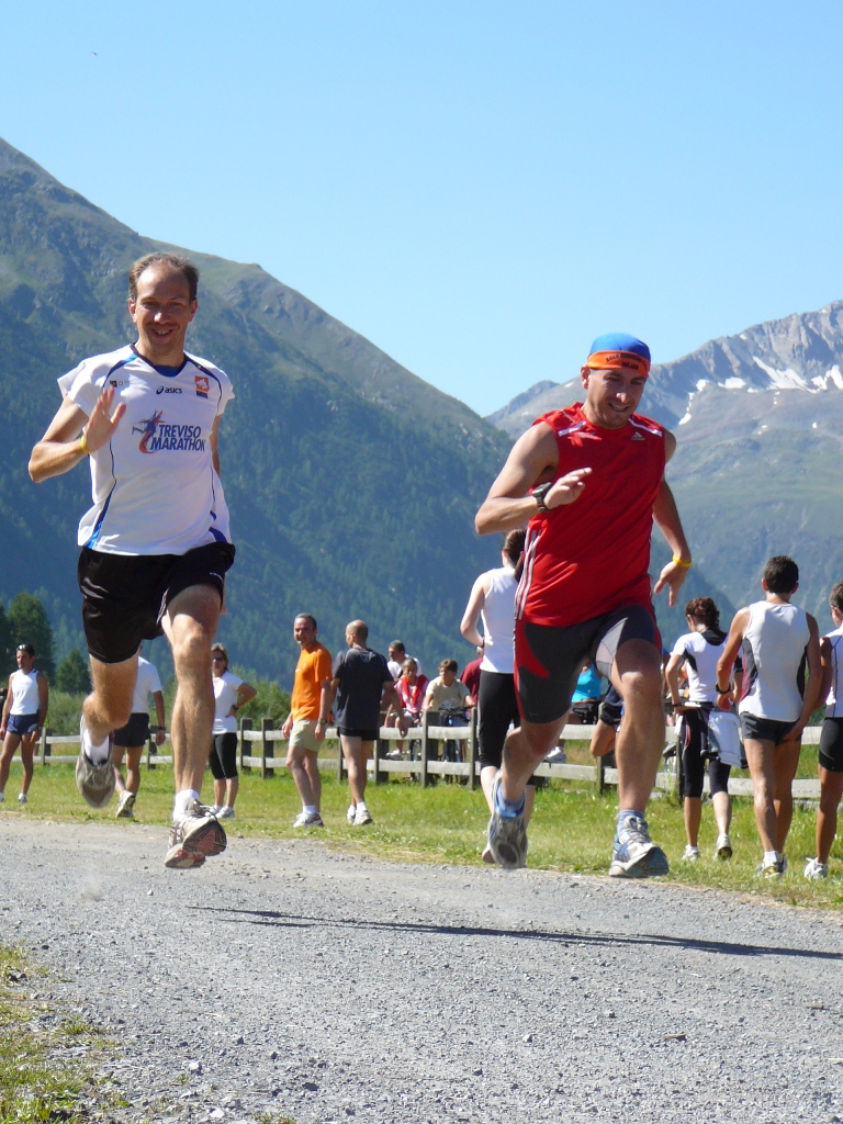 Con il Conte in allenamento a Livigno: in volo verso nuovi traguardi